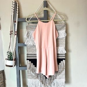 Fabletics soft open back romper #509